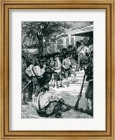 Shays's Mob in Possession of a Courthouse Fine Art Print