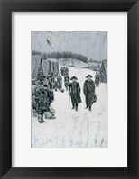 Washington and Steuben at Valley Forge Fine Art Print