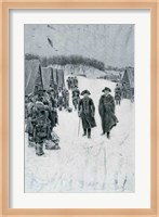 Washington and Steuben at Valley Forge Fine Art Print