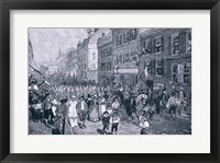 Carnival at Philadelphia, illustration from 'The Battle of Monmouth Court House' Fine Art Print