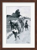 Tory Refugees on Their Way to Canada, illustration from 'Colonies and Nation' Fine Art Print