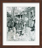 Governor Andros and the Boston People Fine Art Print