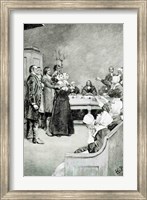 The Trial of a Witch Fine Art Print