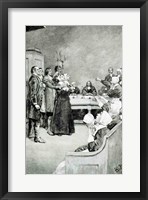 The Trial of a Witch Fine Art Print