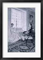 Washington and Mary Philipse Fine Art Print