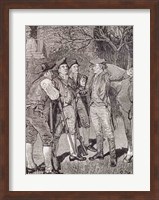 Paul Revere at Lexington Fine Art Print