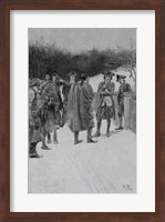 Paul Revere Bringing News to Sullivan Fine Art Print