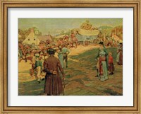 Carrying Powder to Perry at Lake Erie, 1911 Fine Art Print