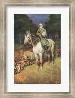 General Lee on his Famous Charger Fine Art Print