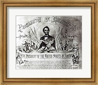 Proclamation of Emancipation by Abraham Lincoln, 22nd September 1862 Fine Art Print