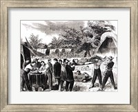 Carrying off the Wounded after the battle of Antietam in 1862 Fine Art Print