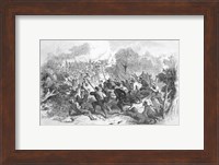 The Battle at Bull Run Fine Art Print
