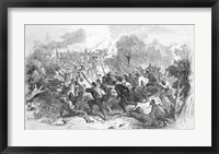 The Battle at Bull Run Fine Art Print