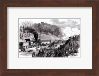 General Schenck with Four Companies of the First Ohio Regiment Fine Art Print