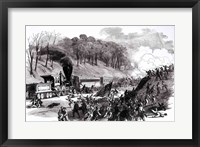 General Schenck with Four Companies of the First Ohio Regiment Fine Art Print