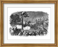 Battle at Corrack's Ford, Between the Troops of General McClellan's Command Fine Art Print