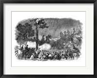 Battle at Corrack's Ford, Between the Troops of General McClellan's Command Fine Art Print