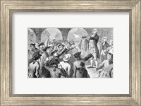 John Lamb speaking at the Sons of Liberty Meeting at New York City Hall Concerning the Landing of British Tea in New York Fine Art Print