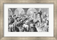 John Lamb speaking at the Sons of Liberty Meeting at New York City Hall Concerning the Landing of British Tea in New York Fine Art Print
