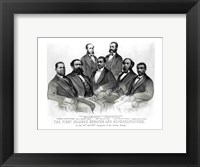 The First Colored Senator and Representatives Fine Art Print