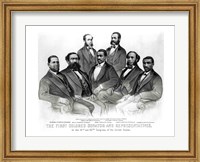 The First Colored Senator and Representatives Fine Art Print