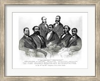 The First Colored Senator and Representatives Fine Art Print