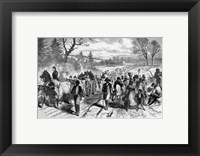 The Effects of the Proclamation: Freed Negroes Coming into Our Lines at Newbern, North Carolina Fine Art Print