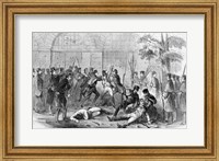 Harper's Ferry Insurrection: Bringing the Prisoners Out of the Engine-House Fine Art Print