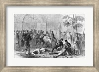 Harper's Ferry Insurrection: Bringing the Prisoners Out of the Engine-House Fine Art Print