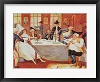 Benjamin Franklin's Experiments With Electricity Fine Art Print