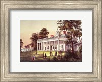 Washington's Home, Mount Vernon, Virginia Fine Art Print