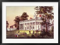 Washington's Home, Mount Vernon, Virginia Fine Art Print