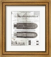 Stowage of the British Slave Ship 'Brookes' Under the Regulated Slave Trade Act of 1788 Fine Art Print