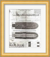 Stowage of the British Slave Ship 'Brookes' Under the Regulated Slave Trade Act of 1788 Fine Art Print