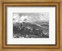 Battle of Gettysburg - Final Charge of the Union Forces at Cemetery Hill, 1863 Fine Art Print