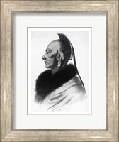 Le Soldat du Chene, an Osage Chief Fine Art Print