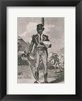 Portrait of Francois Dominique Toussaint-Louverture Fine Art Print