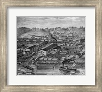 Soho Saw and Planing Mills and Barge Yards Fine Art Print