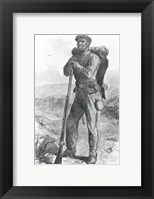 The Escaped Slave in the Union Army Fine Art Print