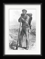 The Escaped Slave in the Union Army Fine Art Print