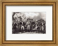 The British Surrendering their Arms to General Washington Fine Art Print