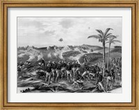 'How the Day was Won', Charge of the Tenth Cavalry Regiment at San Juan Hill, Santiago, Cuba Fine Art Print