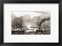 Naval Bombardment of Vera Cruz Fine Art Print