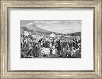 The Eviction: A Scene from Life in Ireland Fine Art Print