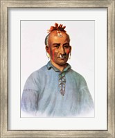 Kish-Kal-Wa, a Shawnee Chief Fine Art Print