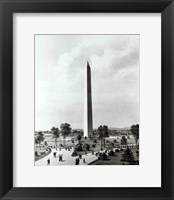 The Washington Monument and Surroundings, North View Fine Art Print