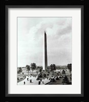 The Washington Monument and Surroundings, North View Fine Art Print