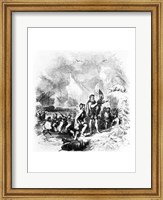 Discovery of America by John and Sebastian Cabot, 1497 Fine Art Print