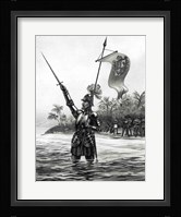 Balboa Claiming Dominion over the South Sea Fine Art Print
