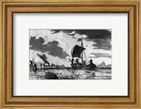 Arrival of the English at Roanoke Fine Art Print